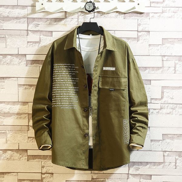men's autumn loose shirts streetwear shirts men's casual fashion patchwork lapel pockets plus size long sleeve shirt #g3, White;black
men's autumn loose shirts streetwear shirts men's casual fashion patchwork lapel pockets plus size long sleeve shirt #g3, White;black
