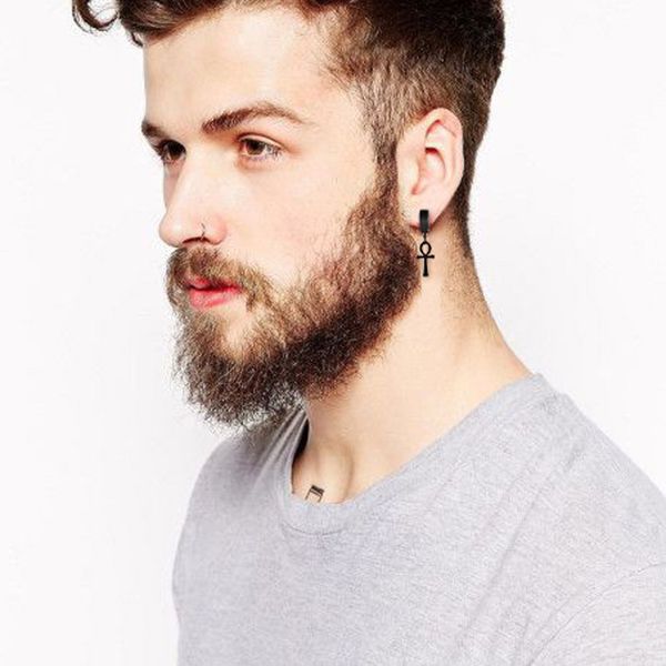 eternal cross egypt cleopatra ankh earrings for men jewelry antiqued black stainless steel egyptian queen ankara earing, Golden
eternal cross egypt cleopatra ankh earrings for men jewelry antiqued black stainless steel egyptian queen ankara earing, Golden