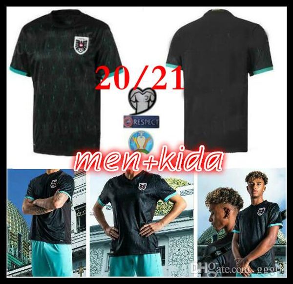 man+kids 2021 austria soccer jersey 20 21 kids kit alaba arnautovic sabitzer grillitsch camisetas national team away black football shirts, Black;yellow
man+kids 2021 austria soccer jersey 20 21 kids kit alaba arnautovic sabitzer grillitsch camisetas national team away black football shirts, Black;yellow