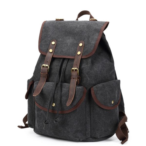vintage backpack woman men casual canvas backpacks schoolbag fashion male lapbackpack travel bag rucksack mochila 
vintage backpack woman men casual canvas backpacks schoolbag fashion male lapbackpack travel bag rucksack mochila