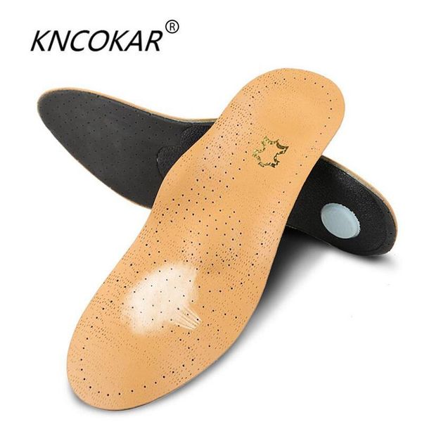 kncokar 1 pair leather ortcs insole for flat foot arch support orthopedic silicone insoles for men and women, Black
kncokar 1 pair leather ortcs insole for flat foot arch support orthopedic silicone insoles for men and women, Black