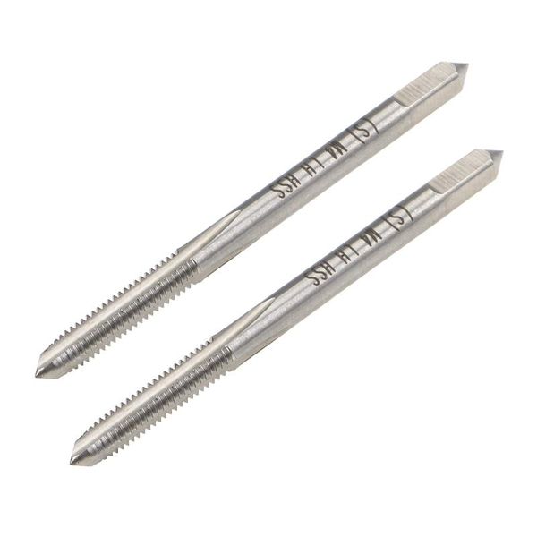uxcell metric machine tap left m4 thread 0.7 pitch h2 accuracy 3 flutes high speed steel 2pcs
uxcell metric machine tap left m4 thread 0.7 pitch h2 accuracy 3 flutes high speed steel 2pcs