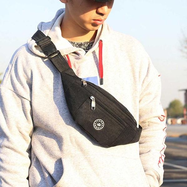 men corduroy waist bag ladies new canvas fanny pack fashion travel money phone chest banana bag male bum belt bags #t1p