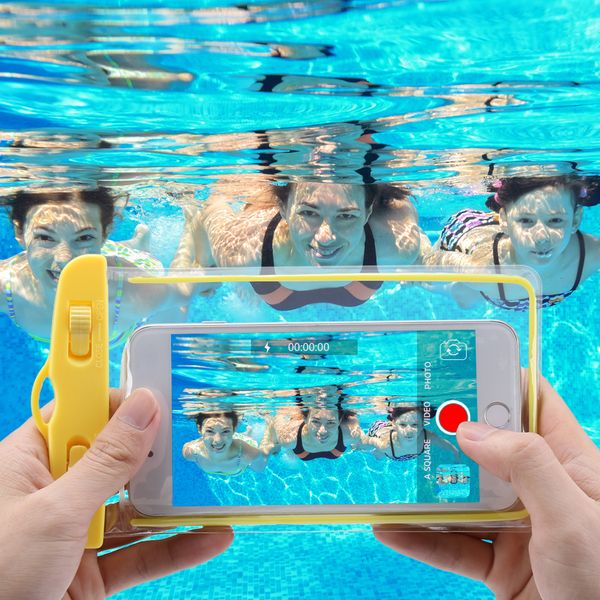 kisscase waterproof phone case for samsung galaxy a50 a40 a30 a70 a7 m10 m20 s6 s7 s8 s9 s10 note9 case luminous pouch bag cover