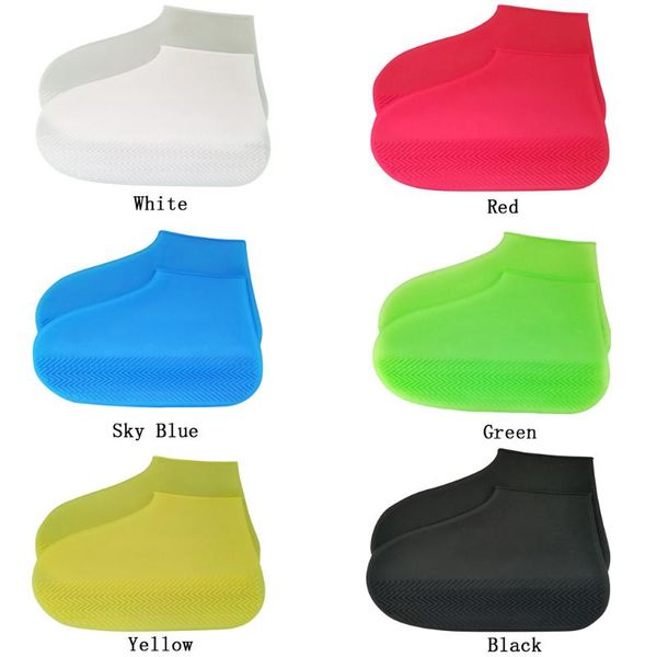 rain boots shoe covers waterproof rubber anti slip rain boot overshoes raincoat silicone shoes cover elastic outdoor #1, White;pink
rain boots shoe covers waterproof rubber anti slip rain boot overshoes raincoat silicone shoes cover elastic outdoor #1, White;pink