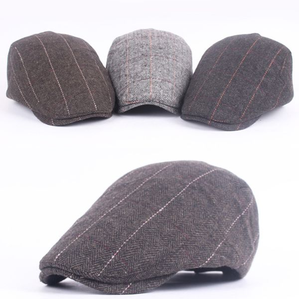 autumn winter men cap hats berets british western style cotton advanced flat ivy cap classic vintage striped beret sell, Blue;gray
autumn winter men cap hats berets british western style cotton advanced flat ivy cap classic vintage striped beret sell, Blue;gray