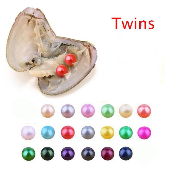 2020 freshwater oyster with twins pearls mixed 27 colors circle natural pearl in vacuum package for jewelry gift, White
2020 freshwater oyster with twins pearls mixed 27 colors circle natural pearl in vacuum package for jewelry gift, White