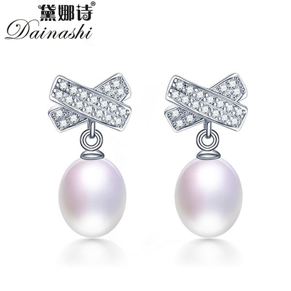 dainashi 100% genuine natural freshwater pearl earrings elegant 925 sterling silver zircon cross drop earrings for women, Golden;silver
dainashi 100% genuine natural freshwater pearl earrings elegant 925 sterling silver zircon cross drop earrings for women, Golden;silver