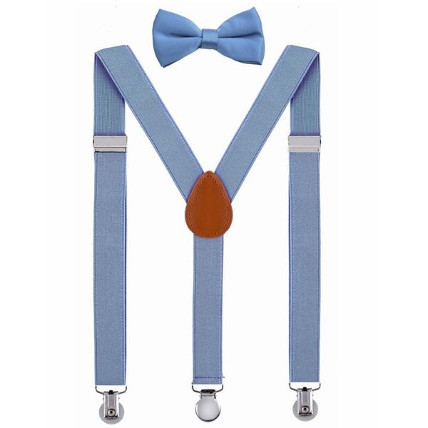 deobox suspenders for boys girls kids adjustable y back with bow tie set elastic, Black
deobox suspenders for boys girls kids adjustable y back with bow tie set elastic, Black