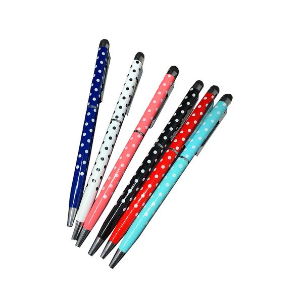 60pcs kawaii ballpoint pen metal dot stylus touch pen cute school office writing supplies fashion girls gift korean stationery, Blue;orange
60pcs kawaii ballpoint pen metal dot stylus touch pen cute school office writing supplies fashion girls gift korean stationery, Blue;orange