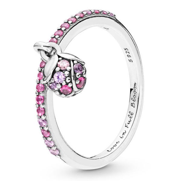new 925 sterling silver ring peach blossom love in full bloom with pink crystal rings for women gift fine original diy jewelry, Slivery;golden
new 925 sterling silver ring peach blossom love in full bloom with pink crystal rings for women gift fine original diy jewelry, Slivery;golden