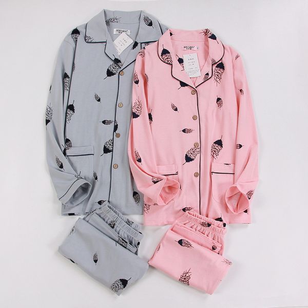 100% cotton print pajamas sets loungewear couple sleepwear lovers pijama night suit spring autumn men women casual home clothing, Black;red
100% cotton print pajamas sets loungewear couple sleepwear lovers pijama night suit spring autumn men women casual home clothing, Black;red