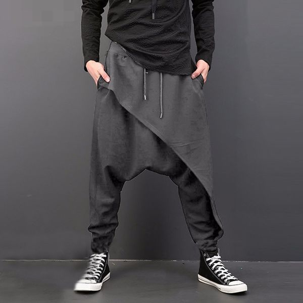 zogaa 2019 mens harem pants wide legs casual loose cotton big drop crotch trousers male hip hop low-grade collapse baggy pants, Black
zogaa 2019 mens harem pants wide legs casual loose cotton big drop crotch trousers male hip hop low-grade collapse baggy pants, Black