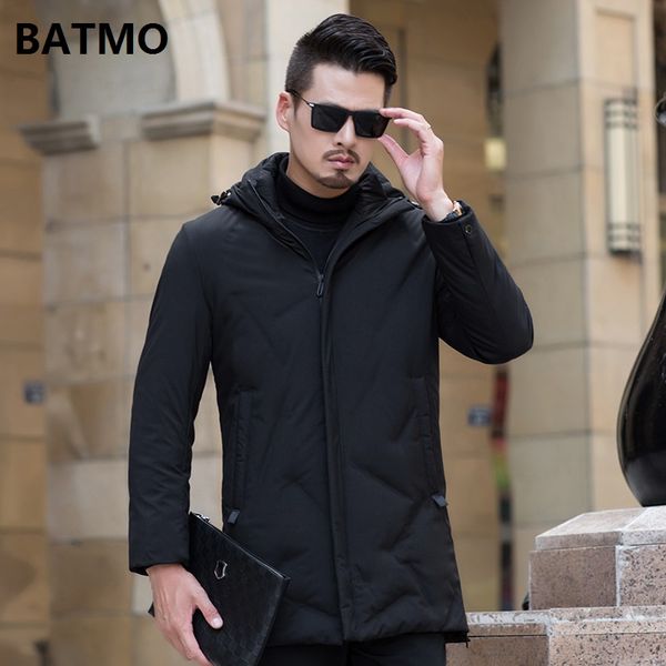 batmo 2018 новое прибытие зима высокое качество 80% белая утка вниз случайные капюшоном куртки мужчин, мужские теплые зимние пальто плюс раз, Black
batmo 2018 новое прибытие зима высокое качество 80% белая утка вниз случайные капюшоном куртки мужчин, мужские теплые зимние пальто плюс раз, Black