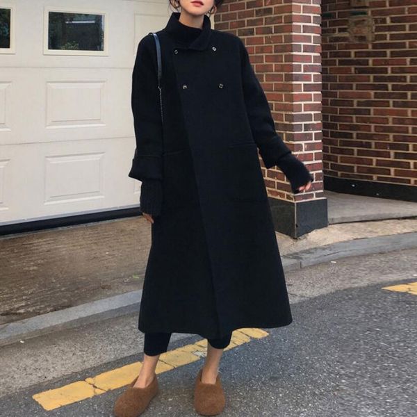 feitong fashion winter warm women casual loose long sleeve cardigan cardigan coat windbreaker manteau femme hiver #10740, Black
feitong fashion winter warm women casual loose long sleeve cardigan cardigan coat windbreaker manteau femme hiver #10740, Black