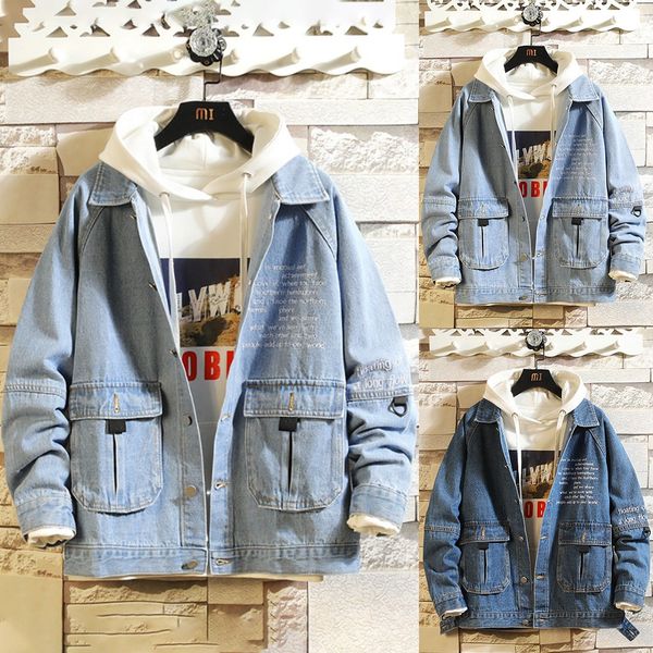 nice spring denim jacket mens retro slim fit jean coat men's autumn tide fashion casual outwear trend pure color denim jackets, Black;brown
nice spring denim jacket mens retro slim fit jean coat men's autumn tide fashion casual outwear trend pure color denim jackets, Black;brown