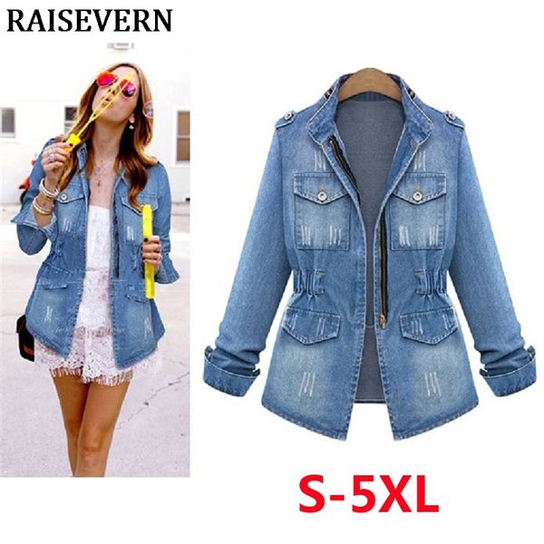 denim jackets women 2019 autumn fashion long sleeve jeans coat casual streetwear hip hop denim outwear plus size, Black;brown
denim jackets women 2019 autumn fashion long sleeve jeans coat casual streetwear hip hop denim outwear plus size, Black;brown