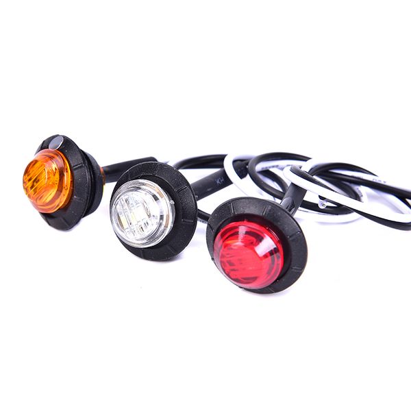 1pc red amber rear side marker lamp trailer truck led side marker turn signal indicator lights bus car external lights
1pc red amber rear side marker lamp trailer truck led side marker turn signal indicator lights bus car external lights