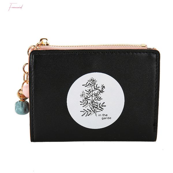wallet women 2019 new lady short wallet simple style zipper womens wallet small money bag female mini coin purses cartera mujer, Red;black
wallet women 2019 new lady short wallet simple style zipper womens wallet small money bag female mini coin purses cartera mujer, Red;black