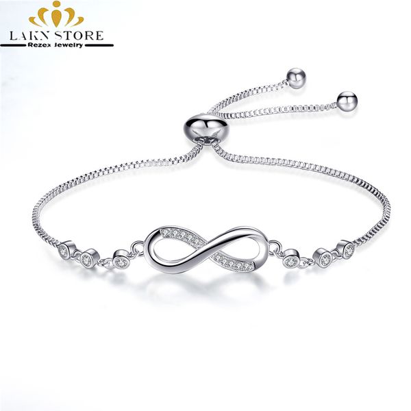 luxurious sterling silver 925 filled adjustable infinity bracelets homme/femme charm chain&link bracelets for women/men/couples, Black
luxurious sterling silver 925 filled adjustable infinity bracelets homme/femme charm chain&link bracelets for women/men/couples, Black