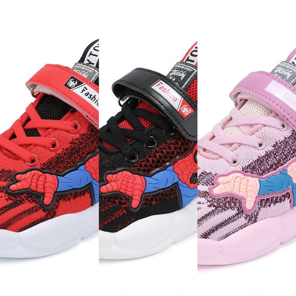 boy spider-man mesh 2019 sneakers children's children's mesh shoes autumn breathable fashionable autumn girls' sports shoes, Black
boy spider-man mesh 2019 sneakers children's children's mesh shoes autumn breathable fashionable autumn girls' sports shoes, Black