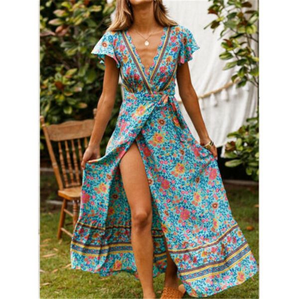 holiday long dress women boho dresses lady boho floral v-neck long maxi dress ladies printed summer beachwear sundress new, Black;gray
holiday long dress women boho dresses lady boho floral v-neck long maxi dress ladies printed summer beachwear sundress new, Black;gray