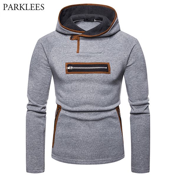 mens hipster suede patchwork hoodies contrast color raglan sleeve gray hoodie sweatshirt men big zipper pockets hooded tracksuit, Black
mens hipster suede patchwork hoodies contrast color raglan sleeve gray hoodie sweatshirt men big zipper pockets hooded tracksuit, Black