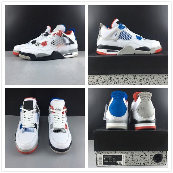 2019 what the 4 basketball shoes 4s white grey blue red desginer fashion look mens athletic sports sneaker size 7.5-13
2019 what the 4 basketball shoes 4s white grey blue red desginer fashion look mens athletic sports sneaker size 7.5-13