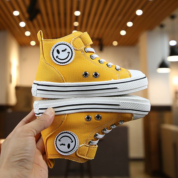 children canvas shoes boy's casual shoes breathable fashion girls high-board shoe kids sneakers 2020 new, Black;red
children canvas shoes boy's casual shoes breathable fashion girls high-board shoe kids sneakers 2020 new, Black;red
