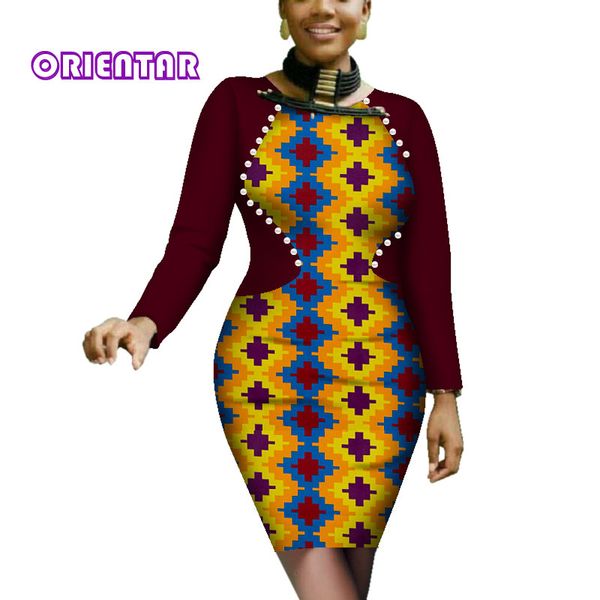 women african dresses african wax print long sleeve bodycon mini dress bazin riche traditional clothing wy4043, Red
women african dresses african wax print long sleeve bodycon mini dress bazin riche traditional clothing wy4043, Red
