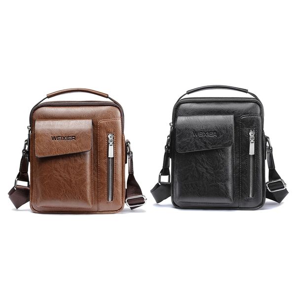 weixier 2pcs vintage messenger bag men shoulder bags pu leather crossbody bags for men retro zipper man handbags - light br
weixier 2pcs vintage messenger bag men shoulder bags pu leather crossbody bags for men retro zipper man handbags - light br