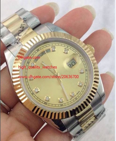 factory supplier luxury sapphire 41mm 116233 automatic mechanical mens men's watch watches fashion wristwatches, Slivery;brown
factory supplier luxury sapphire 41mm 116233 automatic mechanical mens men's watch watches fashion wristwatches, Slivery;brown