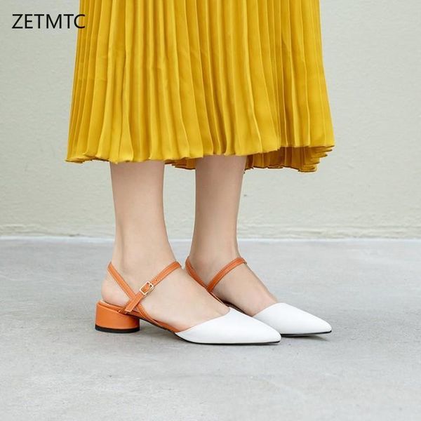 women's sandals 2020 spring summer side air youth wrap toe buckle fashion casual color matching middle heel 4cm buckle pointed, Black
women's sandals 2020 spring summer side air youth wrap toe buckle fashion casual color matching middle heel 4cm buckle pointed, Black