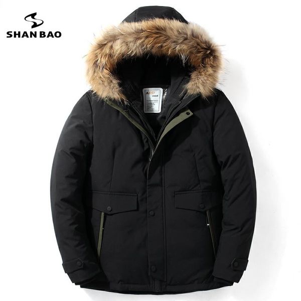 2018 winter double collar luxury raccoon fur hooded men's casual down jacket thick warm solid color down coat, Black
2018 winter double collar luxury raccoon fur hooded men's casual down jacket thick warm solid color down coat, Black