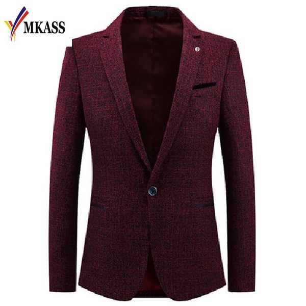 2019 new fashion men casual suit business style men's long sleeve slim fit suits masculine blazer one button suits m-3xl, White;black
2019 new fashion men casual suit business style men's long sleeve slim fit suits masculine blazer one button suits m-3xl, White;black