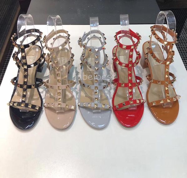 women fashion leather stud sandal t-strap sandals summer high heels rivets shoes ladies party shoes 6.5cm 9.5cm 15color size 35-40, Black
women fashion leather stud sandal t-strap sandals summer high heels rivets shoes ladies party shoes 6.5cm 9.5cm 15color size 35-40, Black