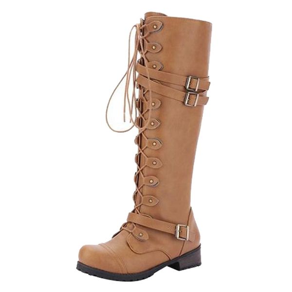 2019 woman steampunk gothic vintage style boots fashion shoes retro punk buckle military combat winter boots women &&45, Black
2019 woman steampunk gothic vintage style boots fashion shoes retro punk buckle military combat winter boots women &&45, Black