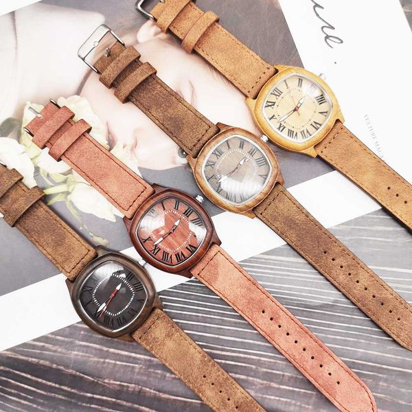 new fashion casual bamboo wooden watch leather band strap nature wood bangle wristwatch reloj hombre, Slivery;brown
new fashion casual bamboo wooden watch leather band strap nature wood bangle wristwatch reloj hombre, Slivery;brown