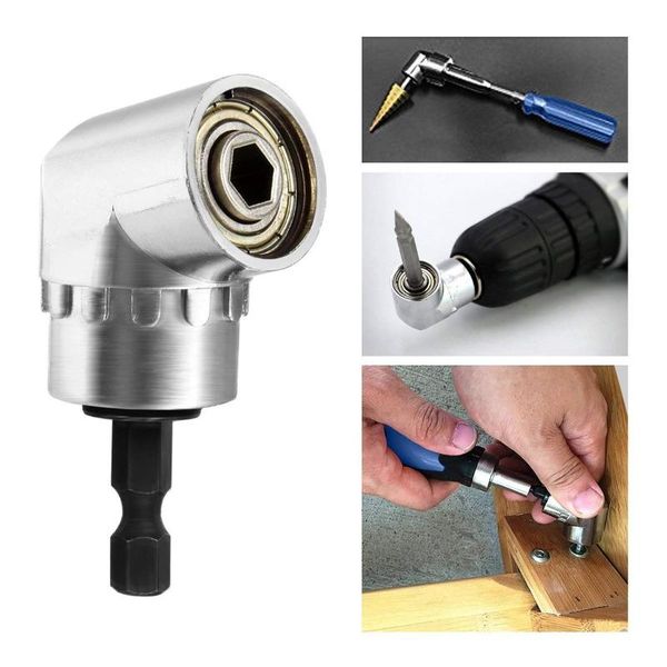 handle right angle drill attachment adapter 105 degree electric drill hexagon chrome vanadium steel power tool accessories #734
handle right angle drill attachment adapter 105 degree electric drill hexagon chrome vanadium steel power tool accessories #734