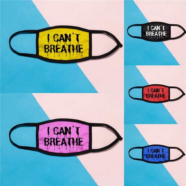 4ajwz breathing valve mask pm2.5 adjustable muffle reusable mouth ice silk protective face masks 5 col #324