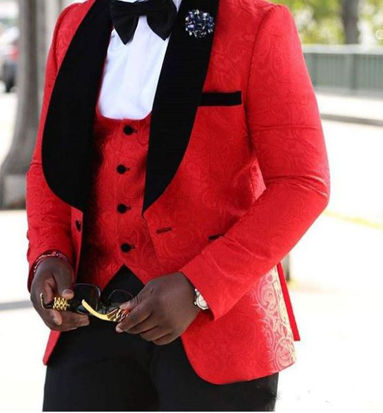 2018 brand men suits with pants red suit shawl lapel classic 3 pieces slim fit suit tuxedo groom wedding suits for men, Black;gray
2018 brand men suits with pants red suit shawl lapel classic 3 pieces slim fit suit tuxedo groom wedding suits for men, Black;gray