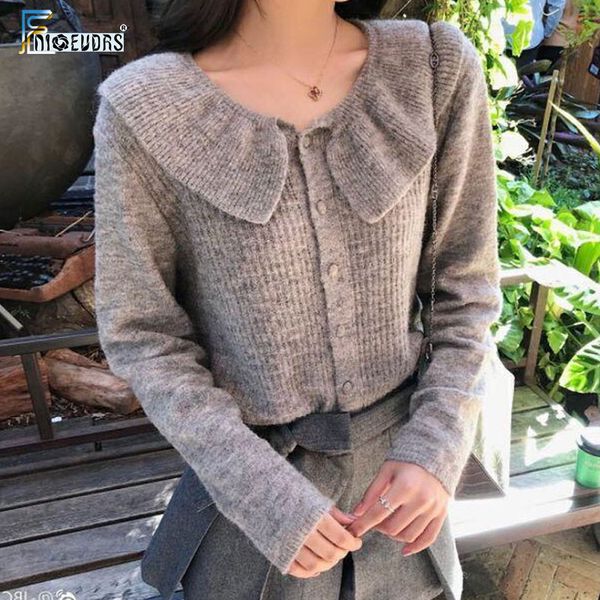 women's knits & tees 2021 spring winter coat sweater women long sleeve korea japan preppy style design v neck button cardigan knit pink, White
women's knits & tees 2021 spring winter coat sweater women long sleeve korea japan preppy style design v neck button cardigan knit pink, White