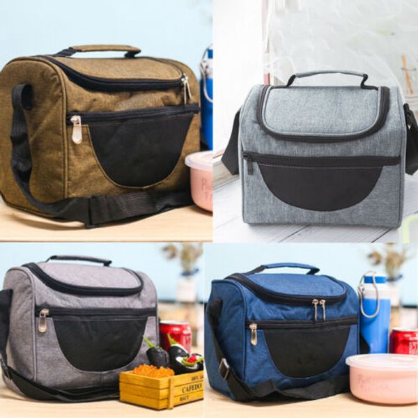 comely portable lunch bag insulated cool lunch box picnic bags school lunchbox messenger bag women men shoulder, Blue;pink
comely portable lunch bag insulated cool lunch box picnic bags school lunchbox messenger bag women men shoulder, Blue;pink