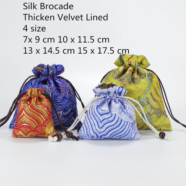 wave silk brocade velvet jewelry pouches thicken drawstring travel cosmetic jewelry bag portable watch pouch cloth small cup storage bag 2pc, Pink;blue
wave silk brocade velvet jewelry pouches thicken drawstring travel cosmetic jewelry bag portable watch pouch cloth small cup storage bag 2pc, Pink;blue
