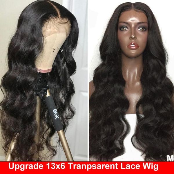 13x6 lace front human hair wig black body wave lace front wig for women transparent frontal pre plucked 150% density, Black;brown
13x6 lace front human hair wig black body wave lace front wig for women transparent frontal pre plucked 150% density, Black;brown