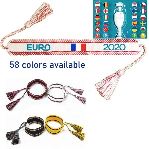 wholesale customized 2020 european cup friendship bracelet brand same braided bracelet men and women same 60 colors optional ing, Black
wholesale customized 2020 european cup friendship bracelet brand same braided bracelet men and women same 60 colors optional ing, Black