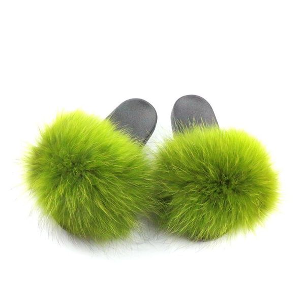 attractive design real raccoon fur slippers fashion sandals wholesale factory women fox fur slides, Black
attractive design real raccoon fur slippers fashion sandals wholesale factory women fox fur slides, Black