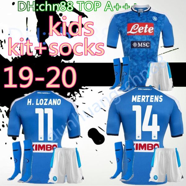 19 20 kids+socks soccer jersey napoli hamsik insigne 2019 2020 naples maglia calcio zielinski mertens callejon verdi milik football shirts, Black
19 20 kids+socks soccer jersey napoli hamsik insigne 2019 2020 naples maglia calcio zielinski mertens callejon verdi milik football shirts, Black