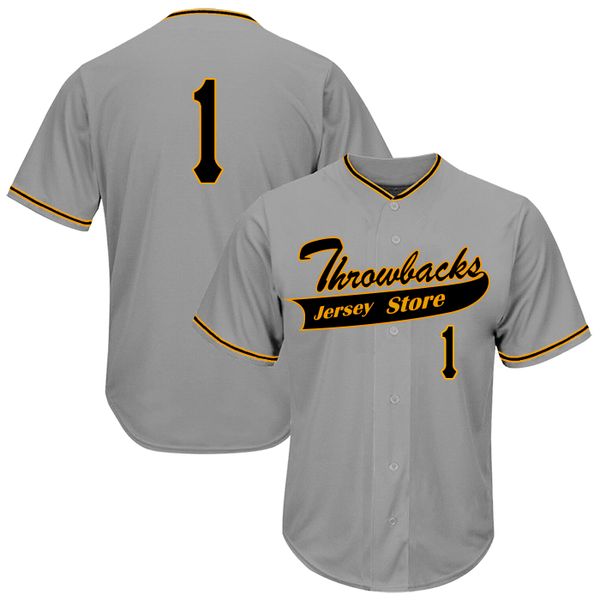 throwbacks commemorative jersey no.1 exquisite embroidery cloth breathable sweat absorption professional jersey production, Blue;black
throwbacks commemorative jersey no.1 exquisite embroidery cloth breathable sweat absorption professional jersey production, Blue;black