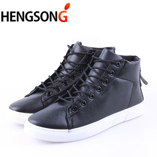 new design simple fashion shoes men pu leather high men casual shoes with zip lace up ankle boot mens plus size 39-44 642569, Black
new design simple fashion shoes men pu leather high men casual shoes with zip lace up ankle boot mens plus size 39-44 642569, Black